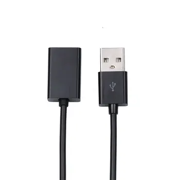 Naujas USB 2.0 Extension Cable Vyrų ir Moterų Pratęsimo Duomenų Sinchronizavimo Kabelis Laido Adapteris Jungties Laido Viela PC Nešiojamas Juoda Balta