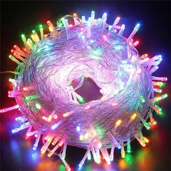 Naujovė 600 led 100M flasher string Apšvietimo lauko/ patalpų Vestuves kalėdų eglutė Šmėžavimas Pasakų apdaila Žibintai