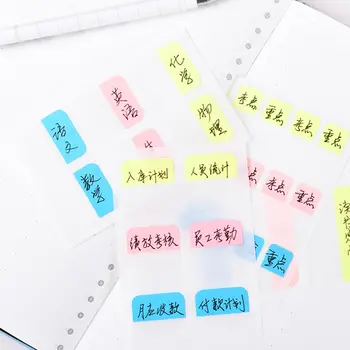 Naujovė Mielas Kawaii Saldainiai Spalvos Stick Žymekliai Knygos Puslapį Indeksas Vėliavos Sticky Notes Korėja Office Mokykliniai Reikmenys lipdukas Memo Pad