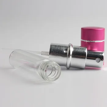 Nbyaic anoduoto aliuminio kvepalai sub-buteliukas 10ml tiesaus kvepalų buteliuko kelionės nešiojamų kvepalai purškimo tuščias butelis