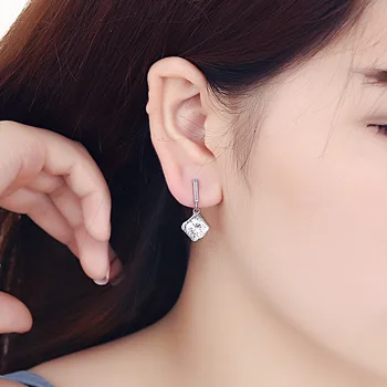 Ne auskarai auskarai klipas apie auskarus cirkonis be punkcijos moterų nr. ausies skylę