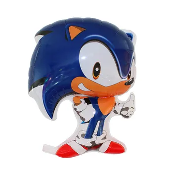 Nemokamas Pristatymas 1pcs Sega, Sonic the Hedgehog Super Herojus Dvipusis Folija Balionų Šalis, balionai, dekoravimo reikmenys vaizdo žaidimas