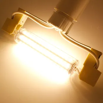 Nemokamas pristatymas Pritemdomi j78 r7s 30W 78mm led lemputes r7s j118 cob led 50W 118mm lempos lemputė kintamoji srovė 220-240V Pakeisti Halogeninės lempos