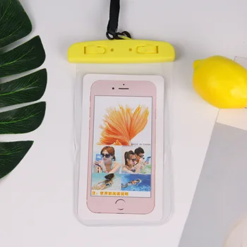 Neperšlampamas Maišelis Nardymas, plaukimas Plaustais Uždaromos Mobiliojo Telefono Maišelį Plaukimo Dėklas Atvejais Padengti iPhone Samsung 