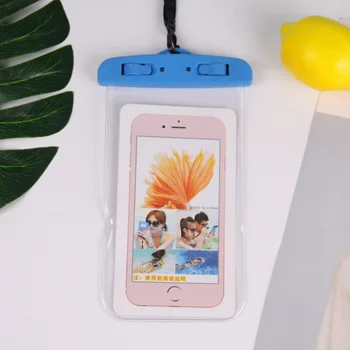 Neperšlampamas Maišelis Nardymas, plaukimas Plaustais Uždaromos Mobiliojo Telefono Maišelį Plaukimo Dėklas Atvejais Padengti iPhone Samsung 