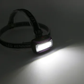 Nešiojamas Super Mini 6 LED Žibintai 3 rūšių Šviesos lemputė 3*AAA Šviesų Žibinto priekinio Žibinto šviesos šaltinio Lauko Apšvietimas Su Lankelis