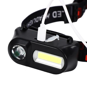 Nešiojamų Mini LED Žibintai, Lauko Kempingas USB Įkraunamas Žibintas Pėsčiųjų Naktį Žvejybos Dviračių priekinis žibintas