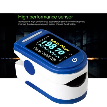Nešiojamų Piršto Oximeter piršto Pulsioximetro Širdies ritmo Saturometro Buitinių Sveikatos Stebi Impulso OLED Oximeter Oximetro