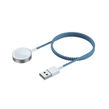 Nešiojamų Smart Žiūrėti USB Įkroviklio Laidą Magnetinio Belaidžio Įkrovimo Dokas 