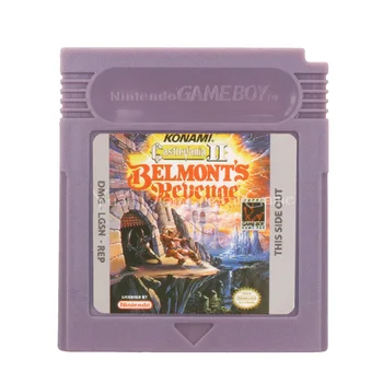 Nintendo GBC Vaizdo Žaidimų Kasetė Konsolės Kortelės Castlevania II Belmont ' s Revenge anglų Kalba