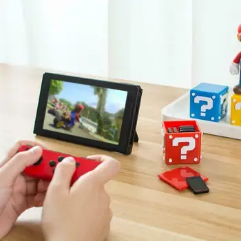 Nintendo Pereiti Žaidimo Kortelės Atveju Turėtojas Talpinimo Kelionės Raštas Dangtis