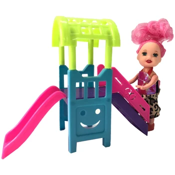 NK Nauja Mix Cute Lėlės Baldai Apsimesti Žaisti Žaislų Krepšiai Chiar Mini Šaldytuvas Barbie Priedai Kelly Lėlių Mergina Žaislas JJ