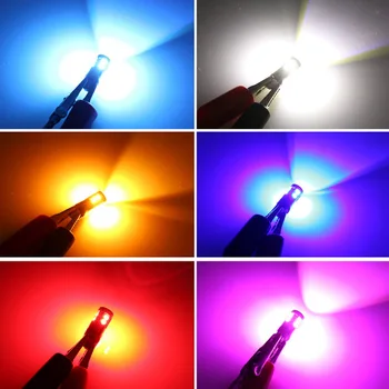 NLpearl 2x Signalo Lemputė Super Šviesus, T10 W5W LED Lemputė 12V 800LM 5630 Žetonų T10 W5W/194 LED Atvirkštinio Stabdžių Žibintas Plokštė Lempa