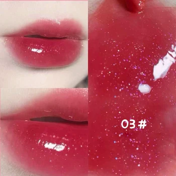 NOVO 6 Spalvų korėjos Ledų lip gloss skystas lūpų dažai, vandeniui lip tint mielas lipgloss Ilgalaikis korėjos kosmetika