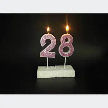 Numeris Gimtadienio žvakučių 1 2 3 4 5 6 7 8 9 0 Aukso Skiedra Vaikams Gimtadienio žvakučių už Tortas Šalies Prekių Apdailos Tortas, Žvakės