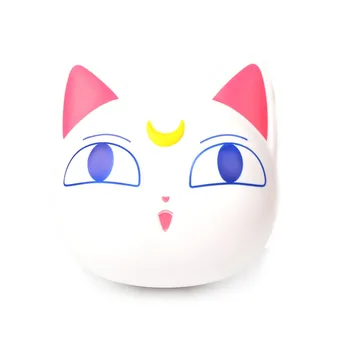 Objektyvo Dėžutė Animacinių Filmų Cute Cat Portable Susisiekti Saugojimo Bylos Veidrodis Bako Laikiklis