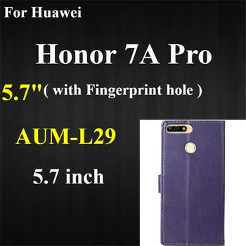 Odinis dėklas ant Huawei honor 7A Pro 5.7 AUM-29 atveju, Minkštas Atgal Dangtelius, Apversti Atveju Huawei Honor 7A 5.45 DUA-L22 Telefonas Atvejų