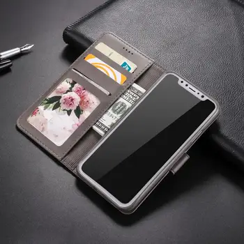 Odinis Magnetinis Flip Case for Xiaomi Redmi 9A 9 Pastaba 9s 8 7 6 5 Pro max A2 Lite K20 6a 10T Pro Pastaba 8T Kortelės, Piniginės Stovo Dangtelis