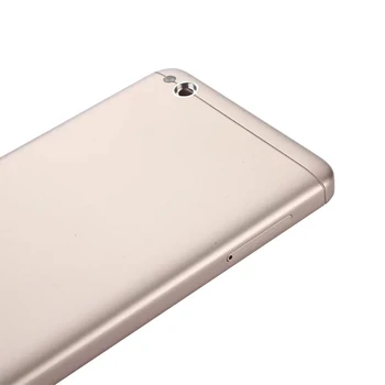 Oficialus Originalus Atgal Baterijos Dangtelis Xiaomi Redmi 4A Kieto Plastiko Atveju Būsto atsarginės Dalys, + SIM Kortelės Lizdo Dėklas