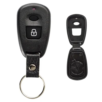 OkeyTech Už Hyundai Elantra Santafe Terracan Nuotolinio Valdymo Automobilio Raktas Su Lukštais 1 Mygtuką Imobilizavimo Smart Klavišą Padengti Atveju Keychain