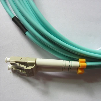 OM3 LC-LC fiber patch cord Multimode Fiber Patch Cable UPC LC-LC MM Optinio Pluošto Dvipusis megztinis OM3 3m 10m 30m
