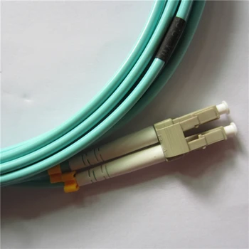 OM3 LC-LC fiber patch cord Multimode Fiber Patch Cable UPC LC-LC MM Optinio Pluošto Dvipusis megztinis OM3 3m 10m 30m