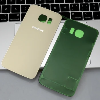Originalus SAMSUNG Galaxy S6 S6edge Galinio Stiklo Baterijos Dangtelio Būsto atveju Pakeisti 