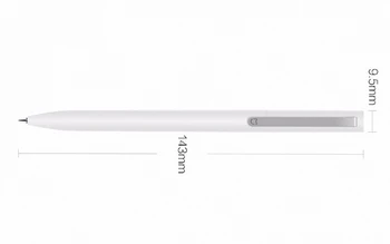 Originalus Xiaomi Mijia Pasirašyti Rašikliai 9.5 mm Pasirašymo Rašikliai PREMEC Sklandžiai, Šveicarija, Japonija, Juoda Rašalo Papildymo Patvarus Pasirašymo Mi Rašikliai