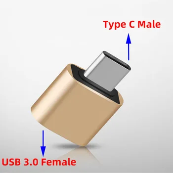 OTG Adapteris, USB Type C 