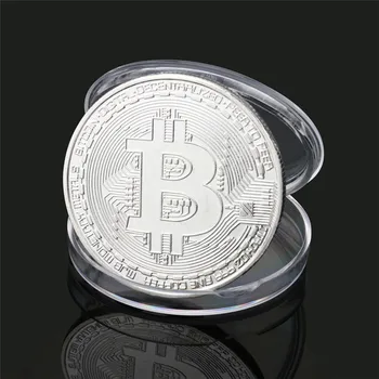 Paauksuoti Bitcoin Moneta, Kolekcines, Dovana Casascius Tiek Monetos BTC Monetos Meno Kolekcija Fizinio Aukso Progines Monetas