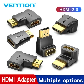Paj HDMI Adapteris 270 90 Laipsnių stačiu Kampu HDMI Male HDMI Moterų Konverteris PS4 HDTV HDMI Kabelis 4K HDMI 2.0 Extender