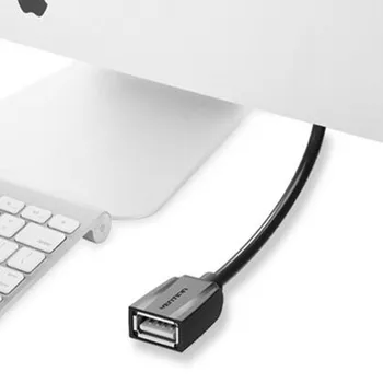 Paj USB 2.0 Extension Cable Duomenų Vyrų ir Moterų Kabelis Extender 1m/1.5 m/2m/3m/5m Telefono Įkrovimo Kompiuterio USB2.0 Išplėtimo