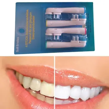 Pakeisti dantų šepetėlį Vadovai Sb-417A Elektrinių Šepetėlių Galvutės, Švelnus Plaukų Gyvybingumą, Dvigubo Valymo Profesinės Priežiūros