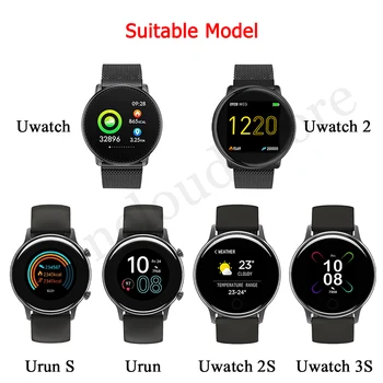 Pakeisti Dirželį Umidigi Uwatch 2S/3S Band Apyrankę Umidigi Urun/Uwatch Apyrankė Silikono Linijos Išmaniųjų Laikrodžių Priedai