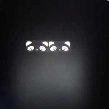 Pandos akių šviesą Atspindinčios Vinilo Automobilių Lipdukas Automobilio galinio vaizdo veidrodis lipdukas Automobilio lipdukas stilius Išoriniai Priedai