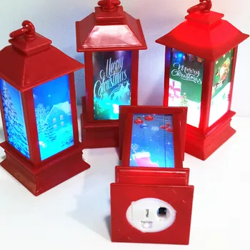 Papuošalai kalėdų Šviesos diodų (LED) Žibintai Namuose Kabo Žvakių papuošalai Kalėdų šalis Žibintų Lempų Apšvietimas