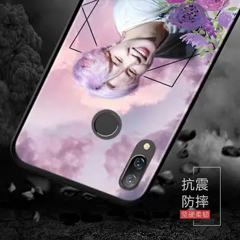 Parkas Jimin K Pop Anti-Rudenį Telefoną Atveju Huawei 30 P20 P40 Lite E Pro P Smart Z Plius 2019 P9 P10 Lite Galinį Dangtelį