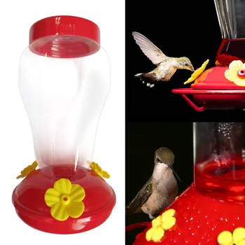 Paukščių Vandens Tiektuvas Butelis Kabinti Hummingbird Feeder Sodo Kieme Langą Paukščių Maisto Finansuojančiojo Girtuoklis