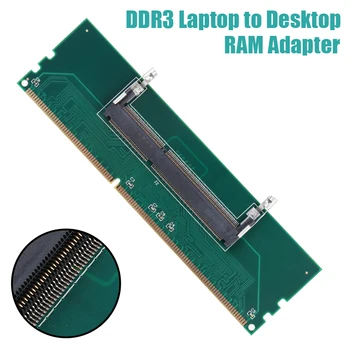 PC Komponentas DDR3 Nešiojamas Darbalaukio RAM Adapteris SODIMM Atminties DIMM RAM Adapteris Plėtros Kortelę Perkelti Korteles