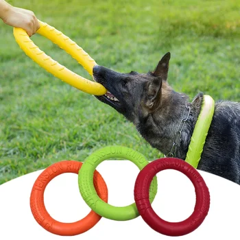 Pet Plaukioja Diskai Šunų Mokymo Žiedo Nuėmiklio Atsparus Bite Plūduriuojantis šuns žaislai Interaktyvus Žaidimas, Žaisti Produktų Tiekimo