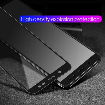 Pilnas draudimas screen protector For Samsung Galaxy J6 J4 plius 2018 Grūdintas Stiklas Samsun Gelaksi J6plus J4plus Apsauginės Plėvelės
