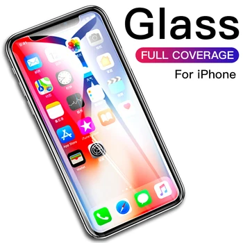 Pilnas draudimas Stiklo iPhone 7 8 6 6s Plus SE 2020 M., 5 5S Grūdintas Stiklas 