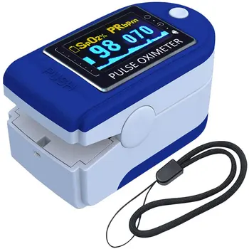 Pirštu Oximeter Deguonies Prisotinimo Kraujyje Deguonies Stebi Pirštą Įrašą Širdies ritmo Monitorius Oximetry Pulse Oximeter Oximetro Lašas laivas