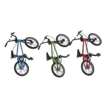 Pirštu valdybos dviračių, Žaislų, Su Stabdžių Lynai Mėlyna Modeliavimas Lydinio Finger bmx Dviračių Vaikams Dovanų Mini Dydis