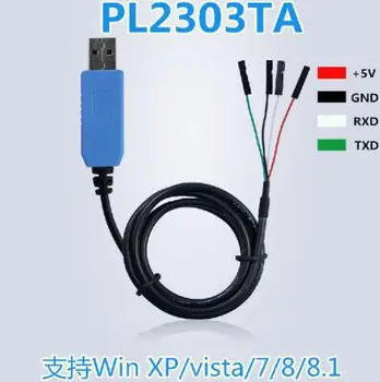 PL2303 TA USB RS232 TTL Konvertuoti Serial Kabelį PL2303TA Suderinamas Su Win XP/VISTA/7/8/8.1 Pakeisti PL2303HX