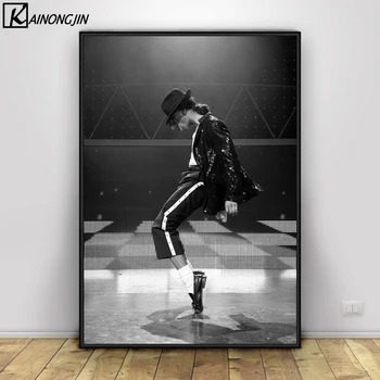 Plakatas Michael Jackson King Muzikantas, Plakatų ir grafikos Paveikslai Tapyba Sienos Meno Nuotrauką Kambarį Namų Dekoro