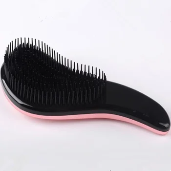 Plastikiniai Moterų Plaukų Masažas Šepečiu Anti-static Ilgų Tiesių Plaukų Šukos Mados Stiliaus Priedai