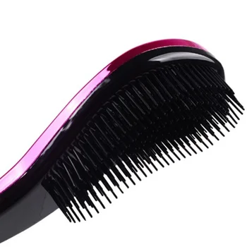 Plastikiniai Moterų Plaukų Masažas Šepečiu Anti-static Ilgų Tiesių Plaukų Šukos Mados Stiliaus Priedai