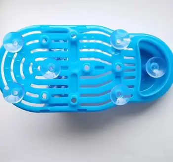 Plastikinė Vonelė Batų Pemza Koja Valytoja Dušu Šepečiu Massager Šlepetės Kojų, Vonios Produktai, Pėdų Priežiūros Mėlyna