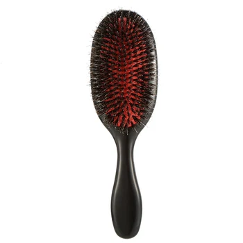 Plaukų šepetys Grožio Galvos Masažas Hairbrush Šukos Ovalo Anti-static Irklas Šukos Plaukų Formavimo Įrankis, Šernų Šerių & Nailono HairBrush